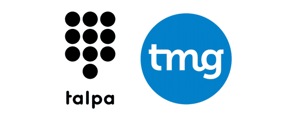 Logo Talpa en TMG